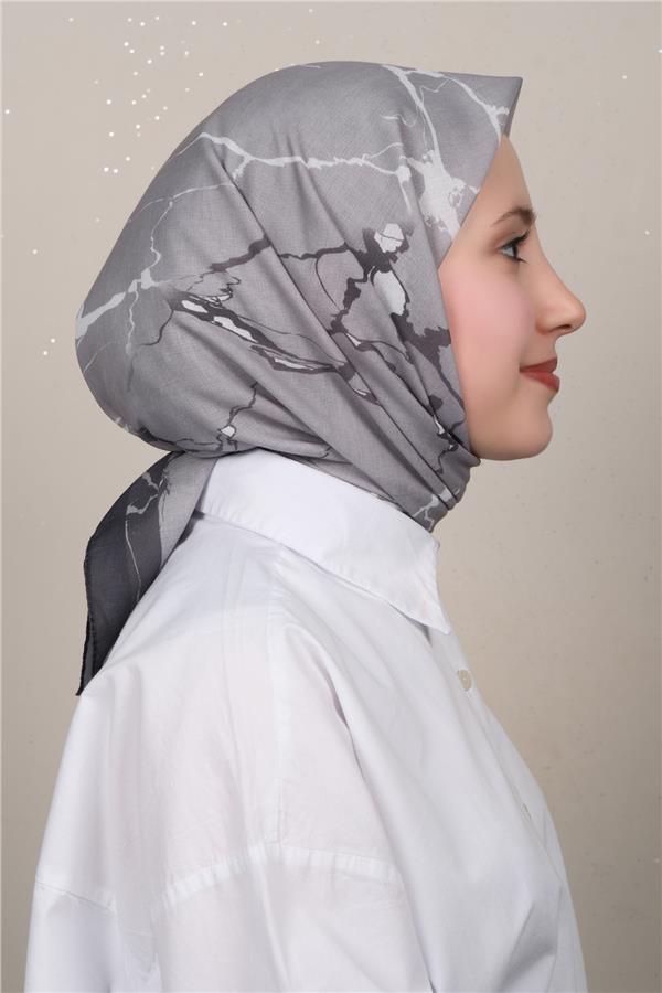 Lux Soft Pamuklu Eşarp 4040-571