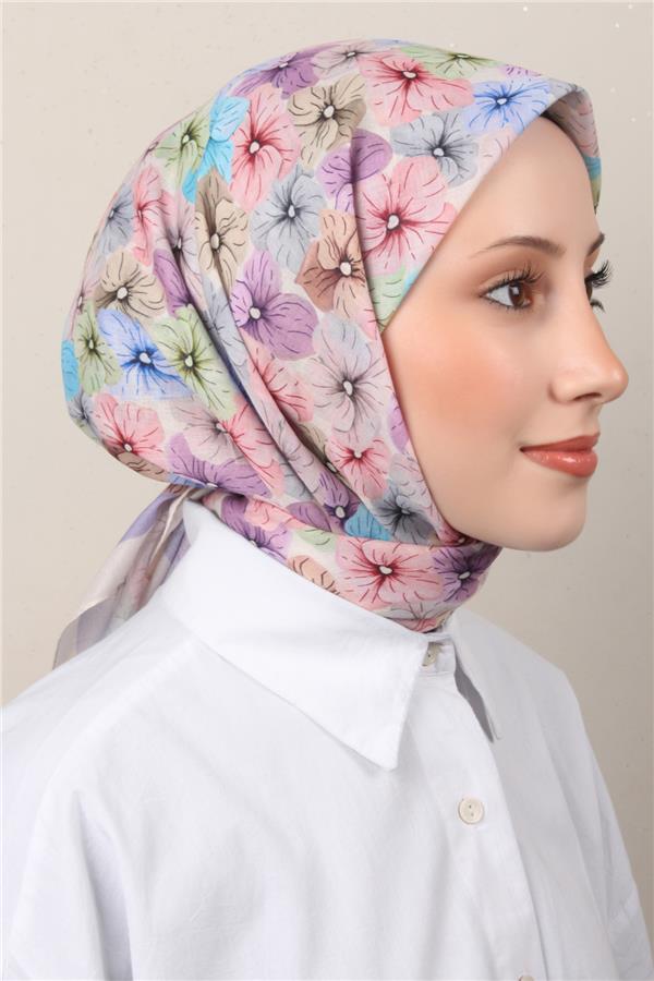 Lux Soft Pamuklu Eşarp 4040-58