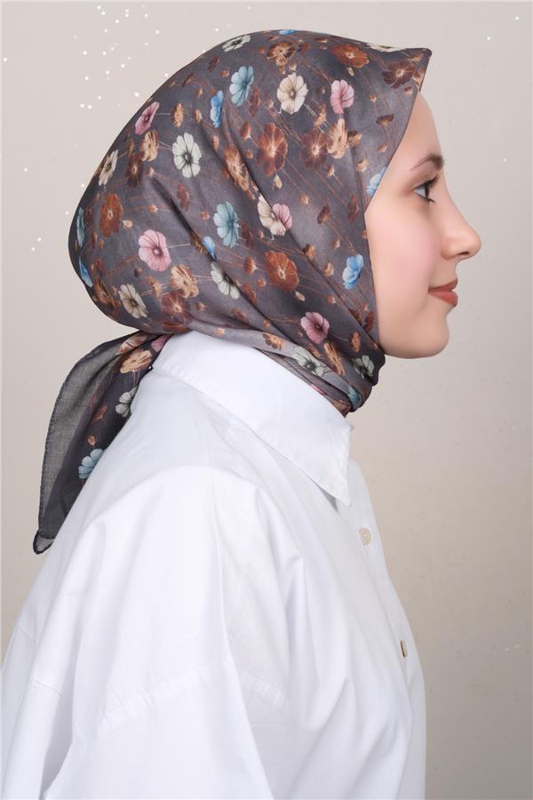 Lux Soft Pamuklu Eşarp 4040-581