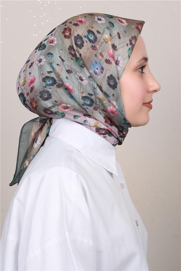 Lux Soft Pamuklu Eşarp 4040-584