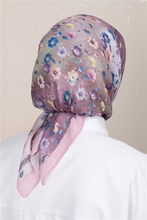 Lux Soft Pamuklu Eşarp 4040-586