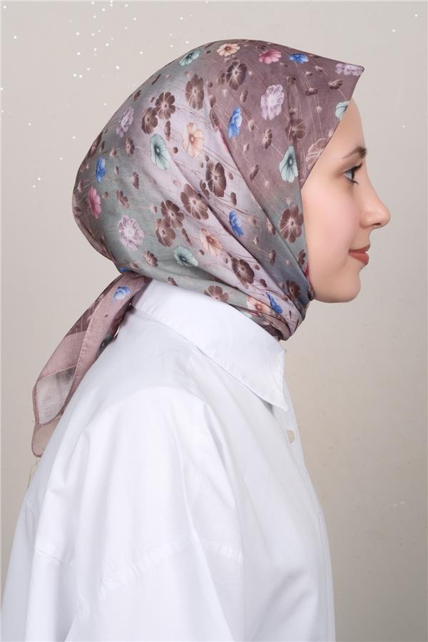 Lux Soft Pamuklu Eşarp 4040-588