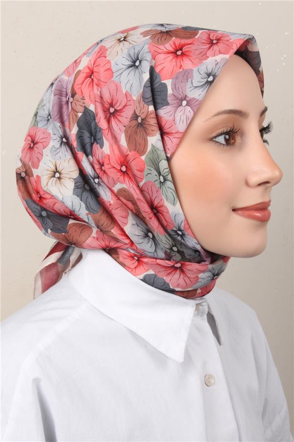 Lux Soft Pamuklu Eşarp 4040-59