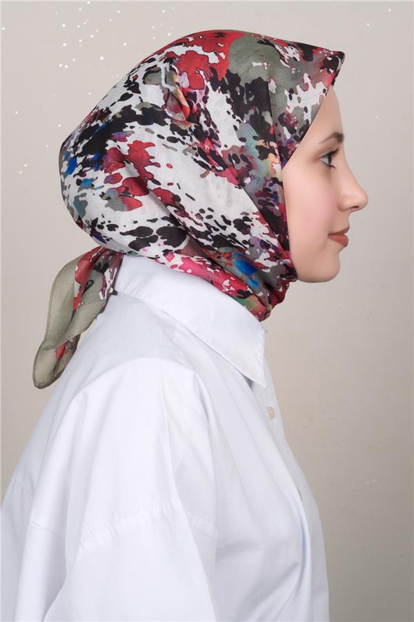 Lux Soft Pamuklu Eşarp 4040-597