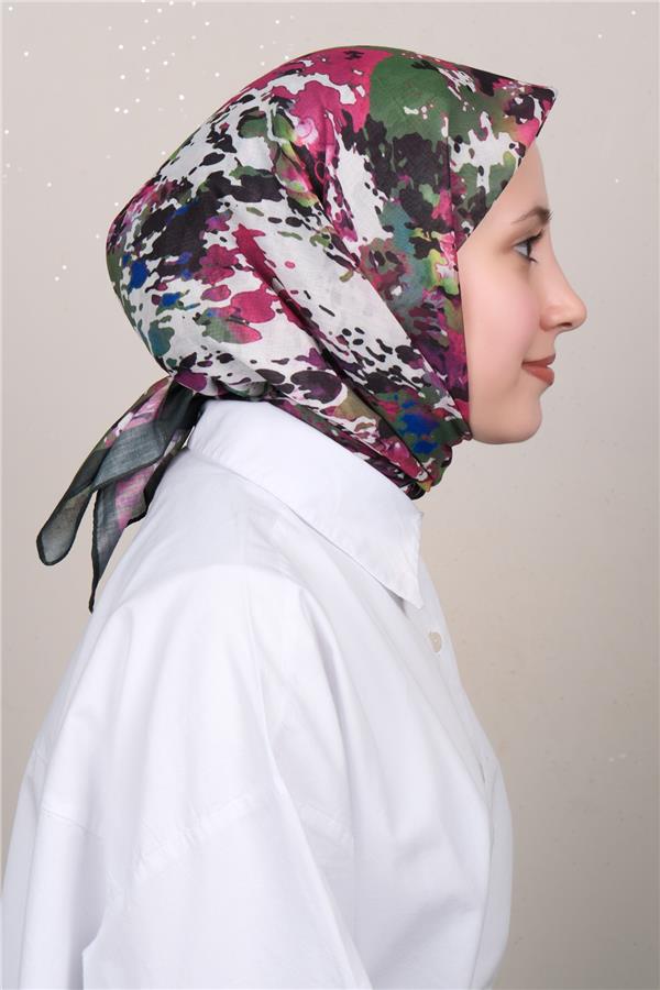 Lux Soft Pamuklu Eşarp 4040-598 