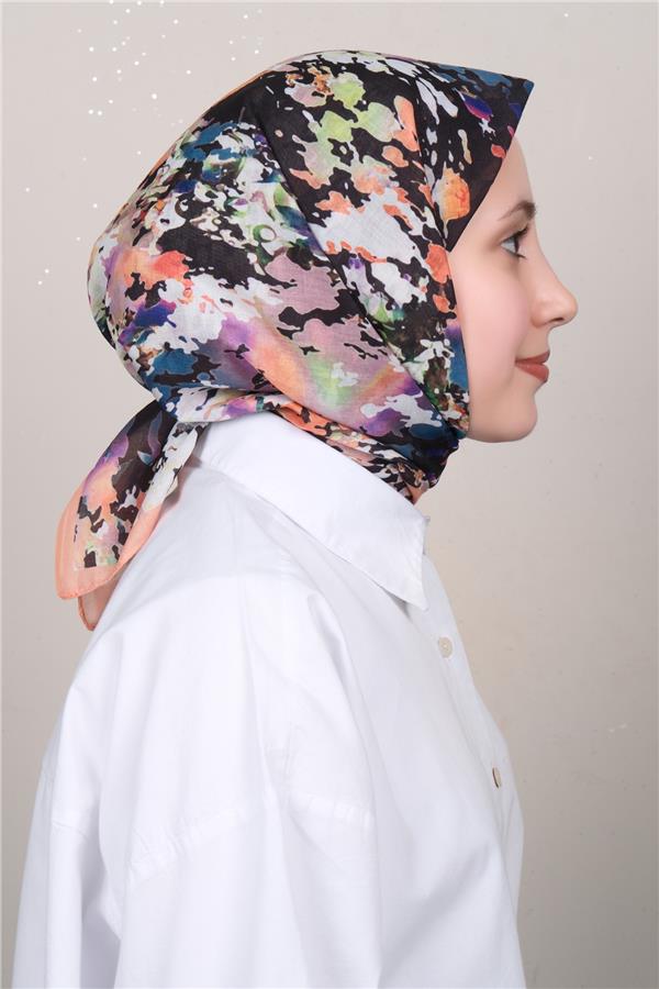 Lux Soft Pamuklu Eşarp 4040-599