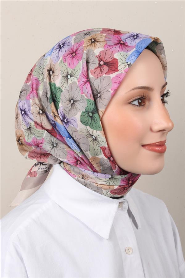 Lux Soft Pamuklu Eşarp 4040-60