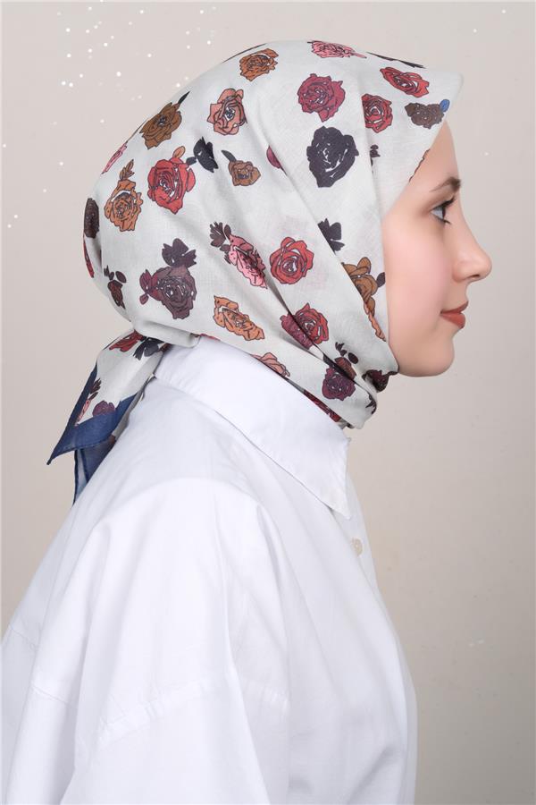 Lux Soft Pamuklu Eşarp 4040-605