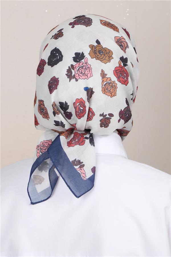Lux Soft Pamuklu Eşarp 4040-605