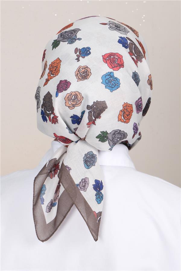 Lux Soft Pamuklu Eşarp 4040-607