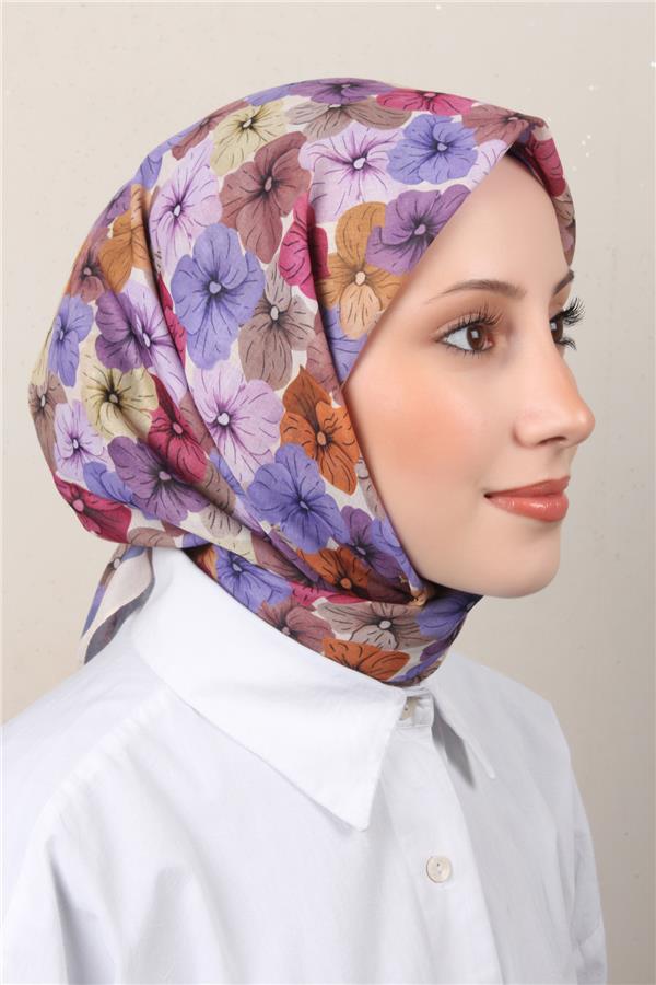 Lux Soft Pamuklu Eşarp 4040-61