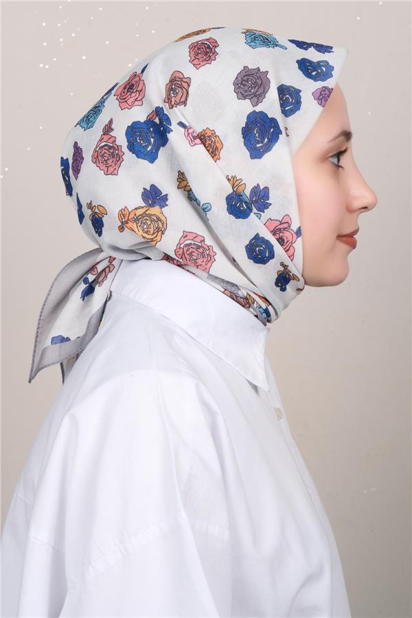 Lux Soft Pamuklu Eşarp 4040-611