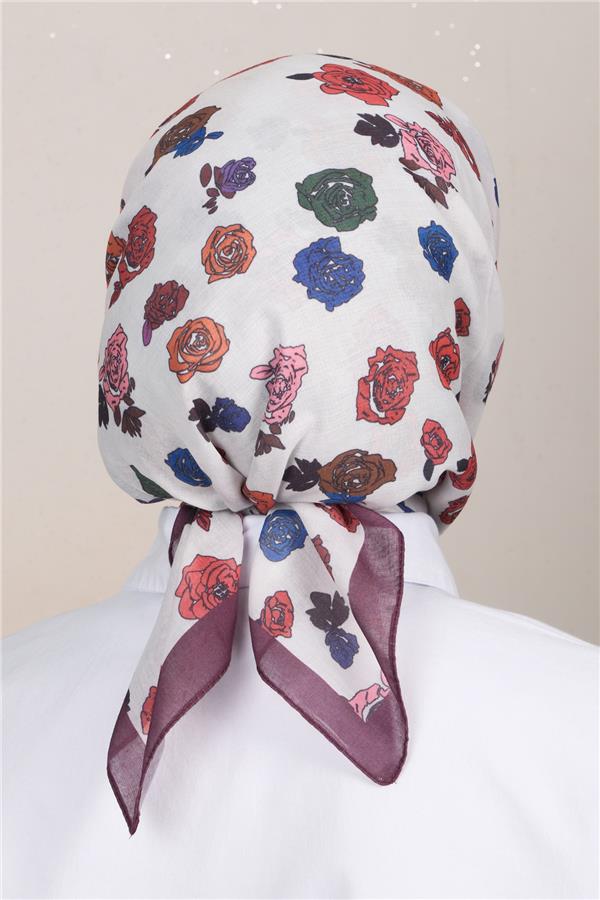 Lux Soft Pamuklu Eşarp 4040-612