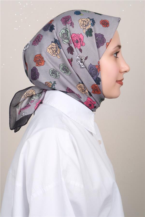 Lux Soft Pamuklu Eşarp 4040-613