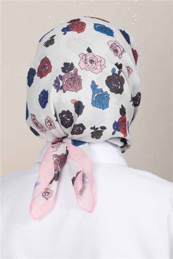 Lux Soft Pamuklu Eşarp 4040-615