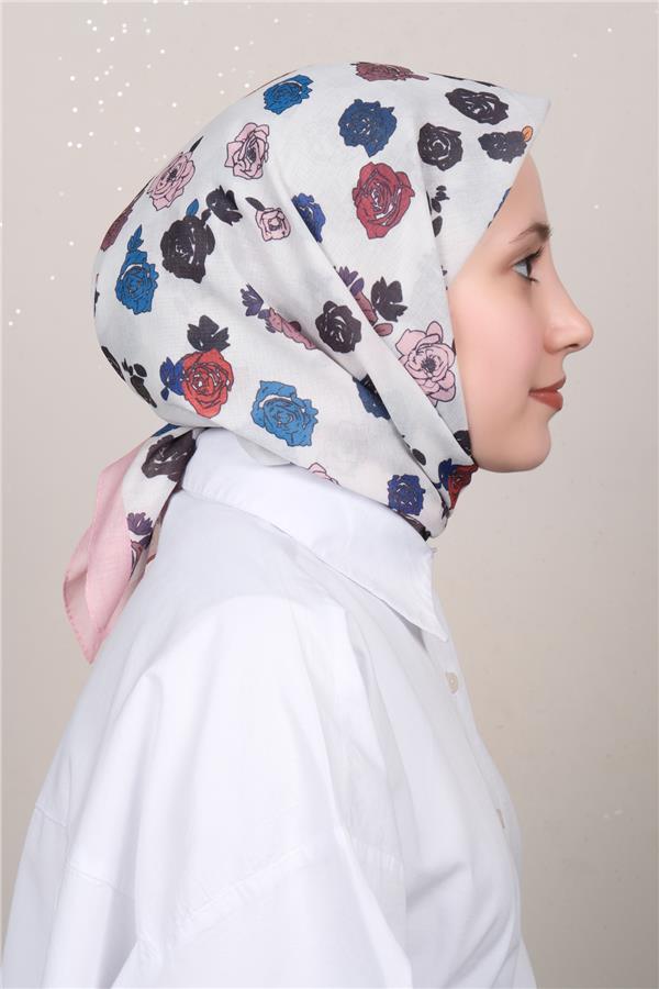 Lux Soft Pamuklu Eşarp 4040-615