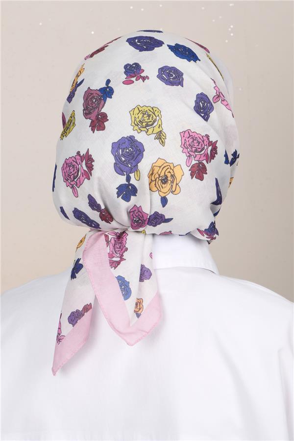 Lux Soft Pamuklu Eşarp 4040-618