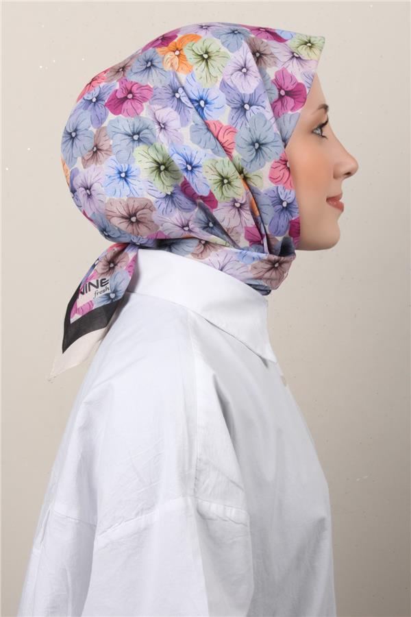 Lux Soft Pamuklu Eşarp 4040-63