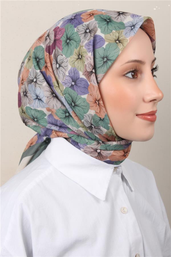 Lux Soft Pamuklu Eşarp 4040-64