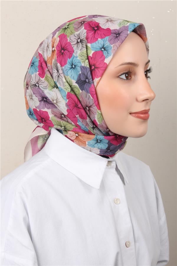 Lux Soft Pamuklu Eşarp 4040-67