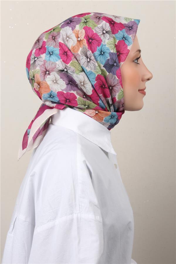 Lux Soft Pamuklu Eşarp 4040-67