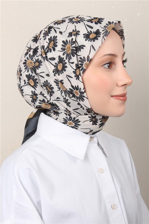 Lux Soft Pamuklu Eşarp 4040-72