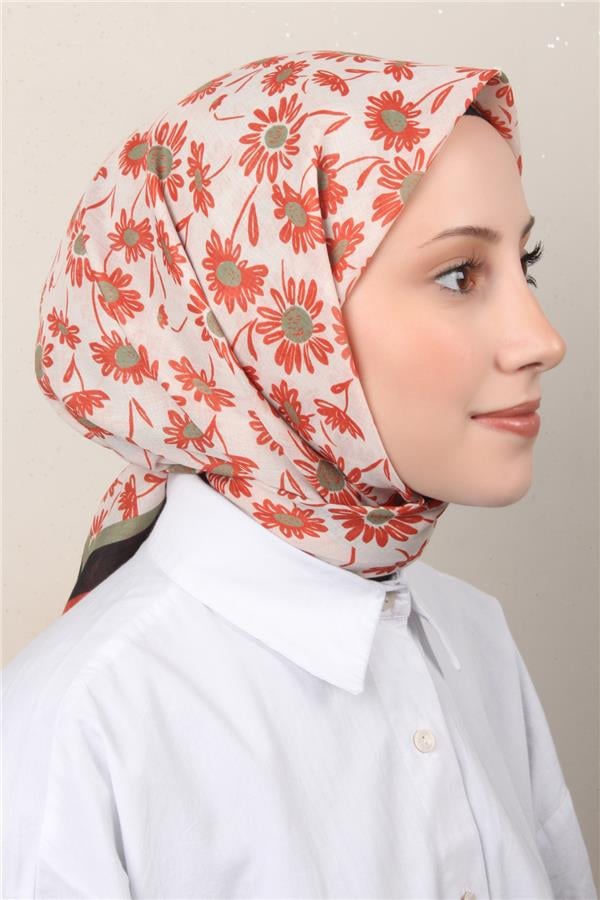 Lux Soft Pamuklu Eşarp 4040-74