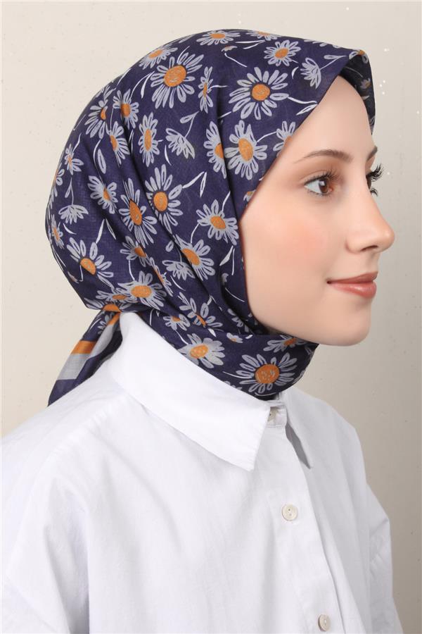 Lux Soft Pamuklu Eşarp 4040-84