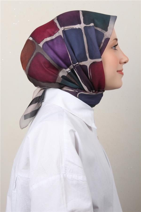 Lux Soft Pamuklu Eşarp 4040-86