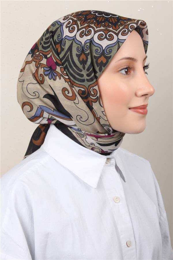 Lux Soft Pamuklu Eşarp 4040-97