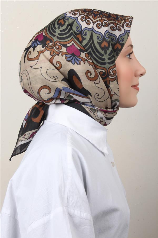 Lux Soft Pamuklu Eşarp 4040-97