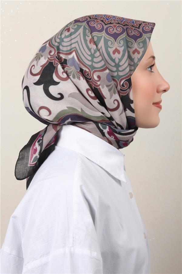 Lux Soft Pamuklu Eşarp 4040-98