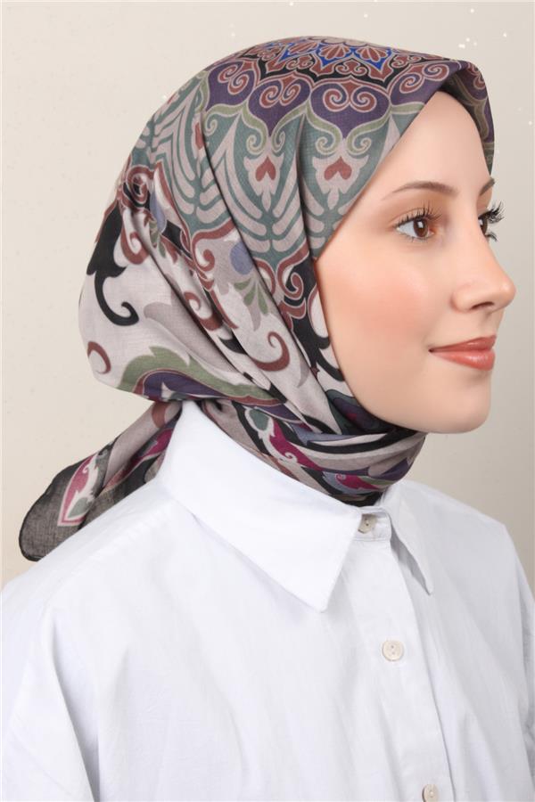 Lux Soft Pamuklu Eşarp 4040-98