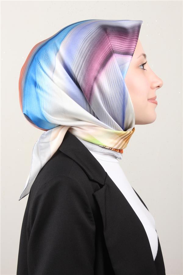 Luxer Eşarp 3615- Gümüş