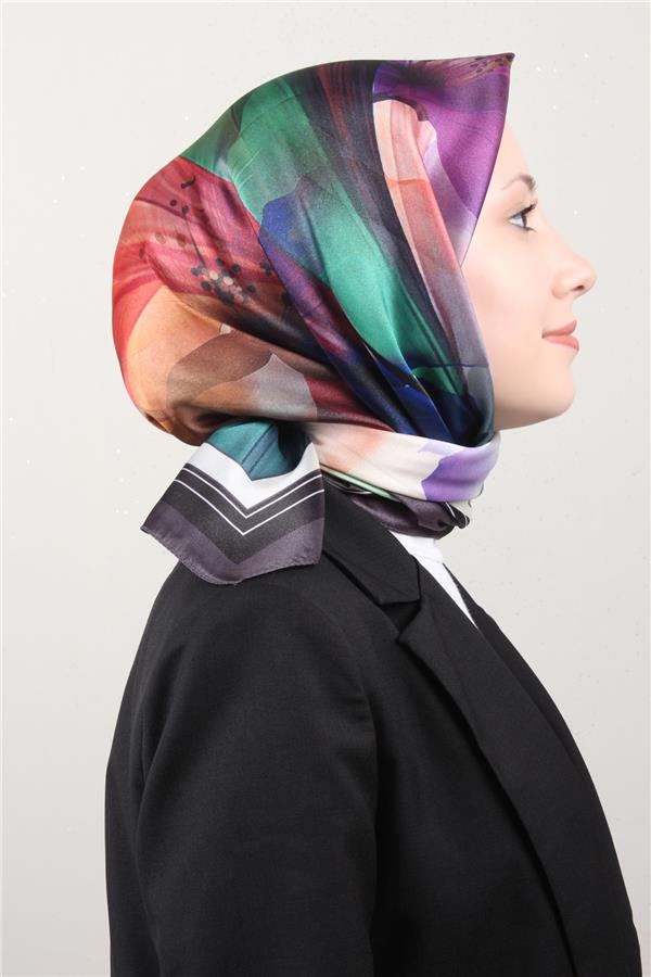 Luxer Eşarp 3616-11 Füme