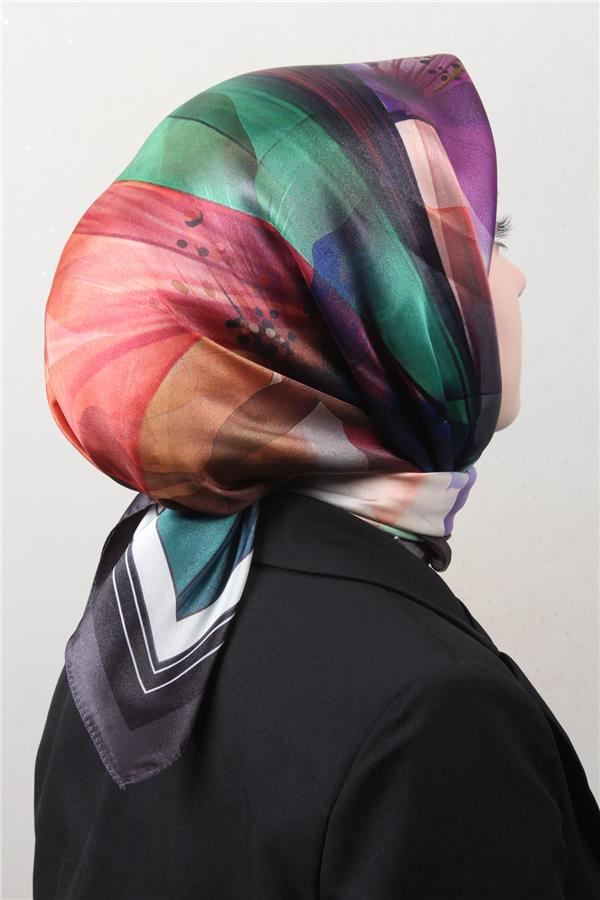 Luxer Eşarp 3616-11 Füme