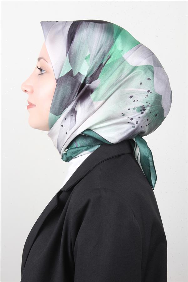 Luxer Eşarp 3616-3 Çam Yeşili