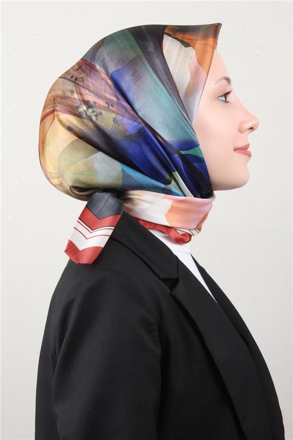 Luxer Eşarp 3616-8 Kiremit