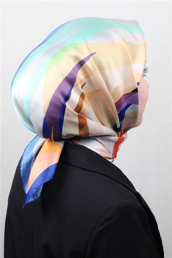 Luxer Eşarp 3617-10 Saks