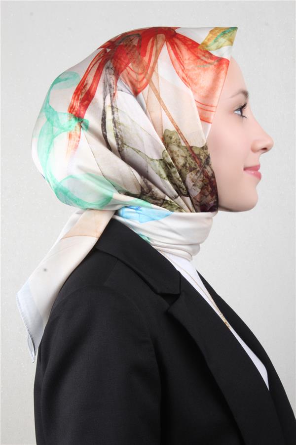 Luxer Eşarp 3618-11 Açık Buz Mavisi