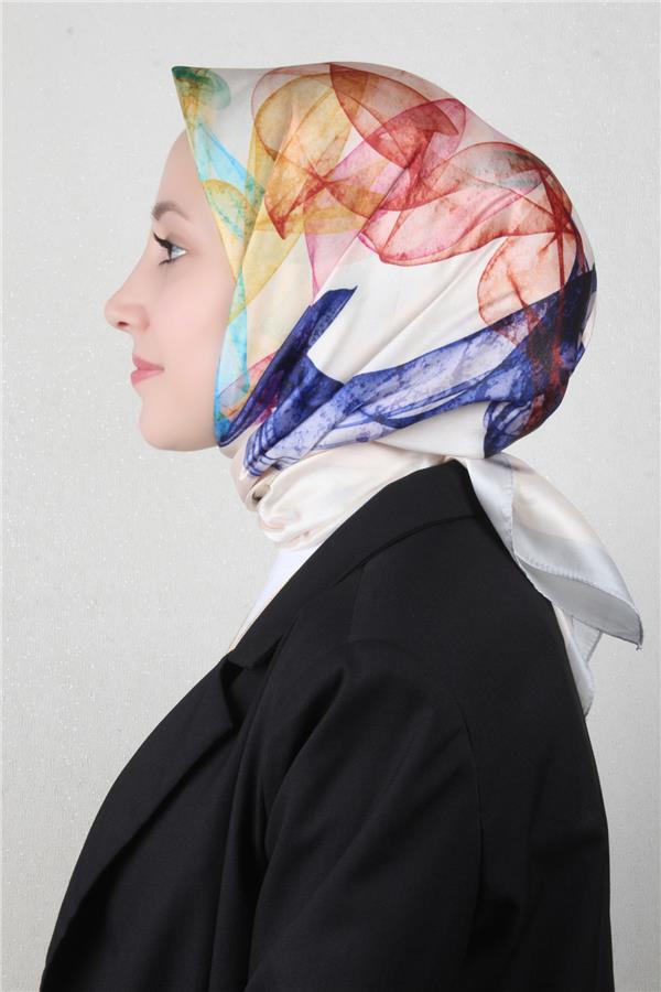 Luxer Eşarp 3618-11 Açık Buz Mavisi