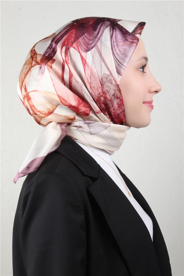 Luxer Eşarp 3618-5 Gül Kurusu