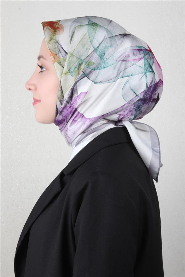 Luxer Eşarp 3618-6 Füme