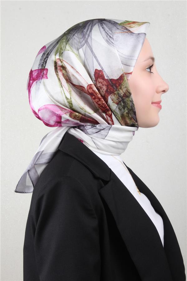 Luxer Eşarp 3618-6 Füme