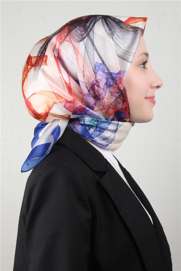 Luxer Eşarp 3618-7 Parlament Mavisi