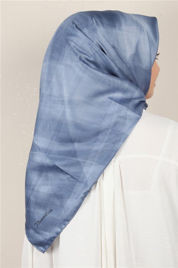 Luxer Eşarp 3619-2 İndigo