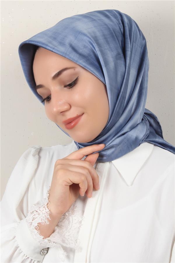 Luxer Eşarp 3619-2 İndigo