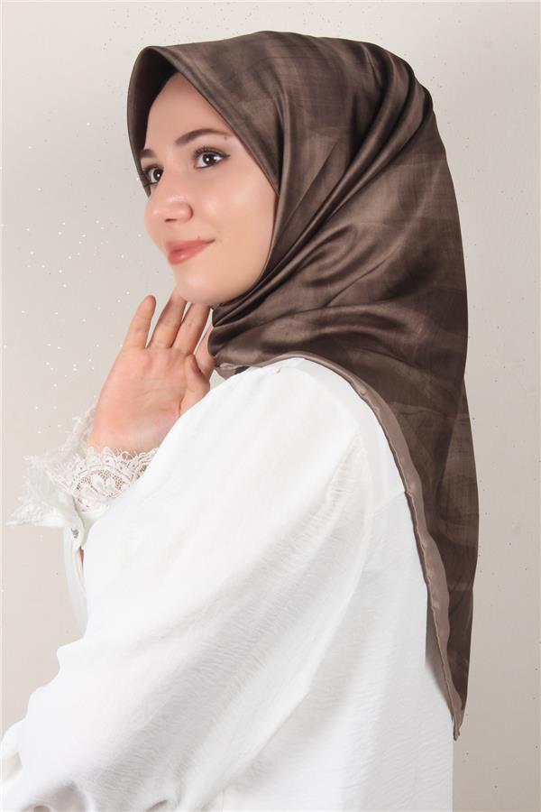 Luxer Eşarp 3619-4 Kahverengi