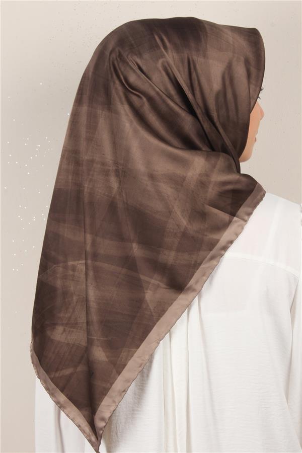 Luxer Eşarp 3619-4 Kahverengi
