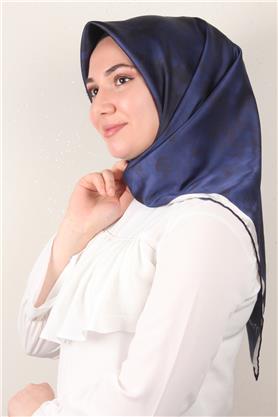 Luxer Eşarp 3622-10 Bulut Parlament Mavisi